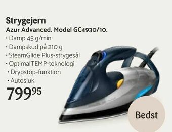 Kop & Kande Strygejern Azur Advanced Model GC4930/10 tilbud