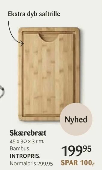 Kop & Kande Skærebræt tilbud