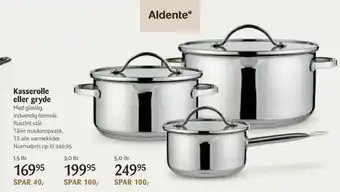 Kop & Kande Kasserolle eller gryde tilbud