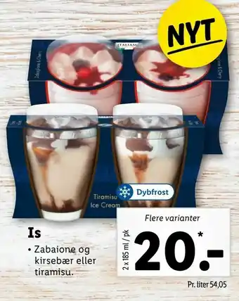 Let-Køb Is tilbud