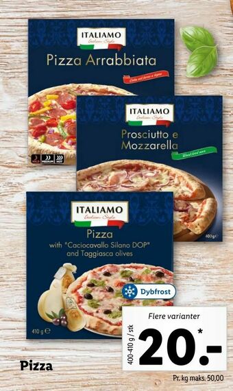 Let-Køb Pizza tilbud
