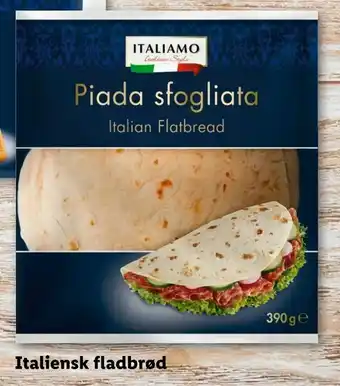 Let-Køb Italiensk fladbrød tilbud