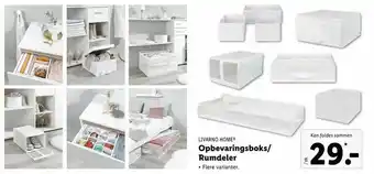Let-Køb Opbevaringsboks/ Rumdeler tilbud