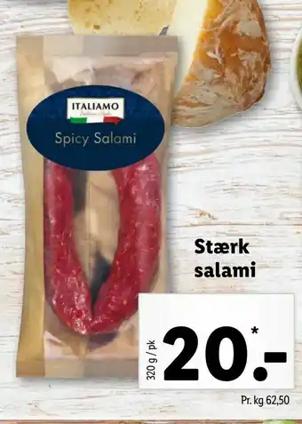 Let-Køb Stærk salami tilbud