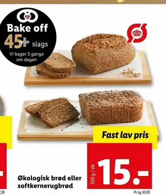 Let-Køb Økologisk brød eller softkernerugbrød tilbud