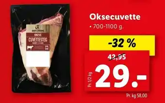 Oksecuvette