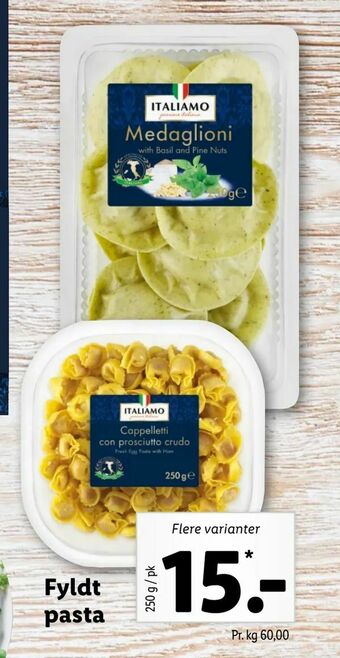 Let-Køb Fyldt pasta tilbud
