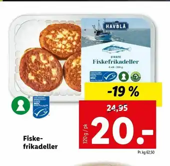 Let-Køb Fiske- frikadeller tilbud