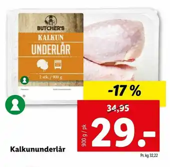 Kalkun underlår