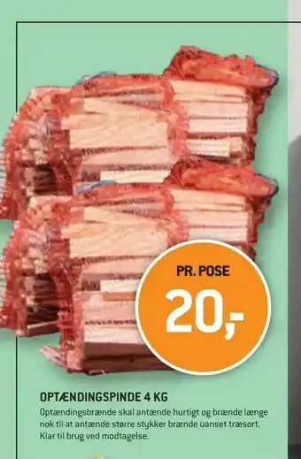 XL-BYG Optændingspinde 4 kg tilbud