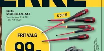 Bahco skruetrækkersæt