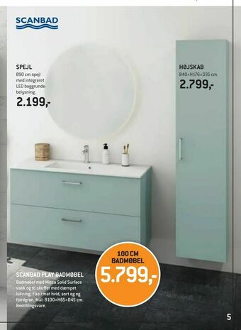 XL-BYG Scanbad play badmøbel tilbud