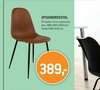 XL-BYG Spisebordsstol tilbud