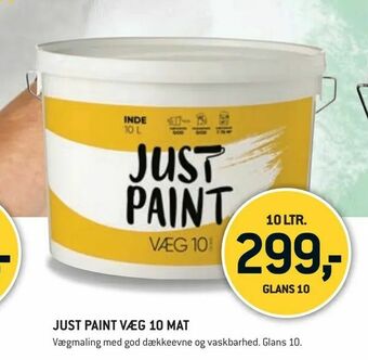 XL-BYG Just paint væg 10 mat tilbud
