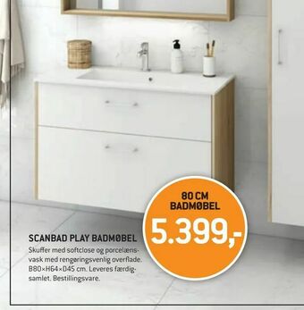 XL-BYG Scanbad play badmøbel tilbud