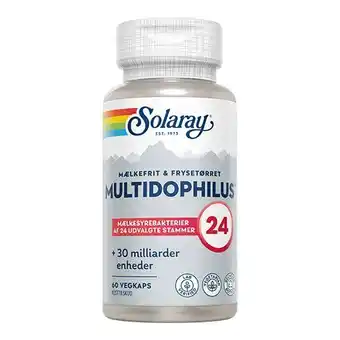 Helsam Solaray multidophilus 24 - 60 kap tilbud