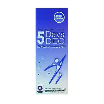 Helsam 5 days deo men - 30 ml tilbud
