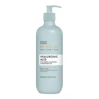 Helsam Baylis & harding kindness+ hyaluronic acid body wash vegansk - 500 ml tilbud