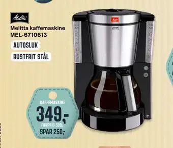 Melitta kaffemaskine mel-6710613