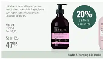 Baylis & harding håndsæbe