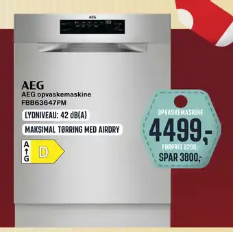 Skousen Aeg opvaskemaskine fbb63647pm tilbud