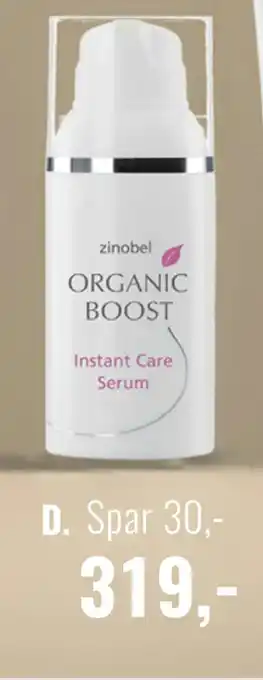 Helsam Instant care serum organic tilbud