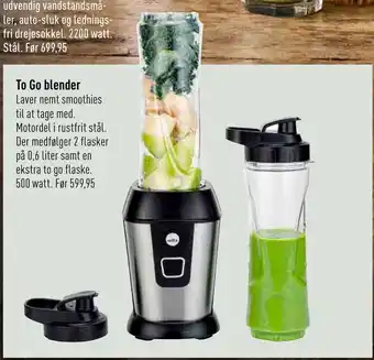 To go blender