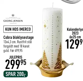 Imerco Cobra bloklysestage tilbud