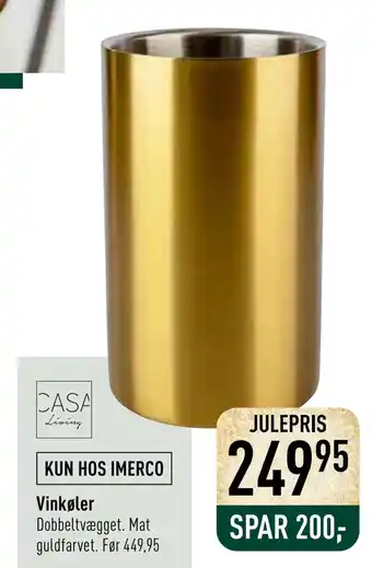 Imerco Vinkøler tilbud