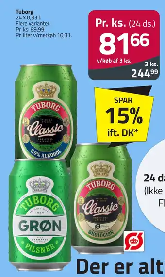 Fleggaard Tuborg tilbud