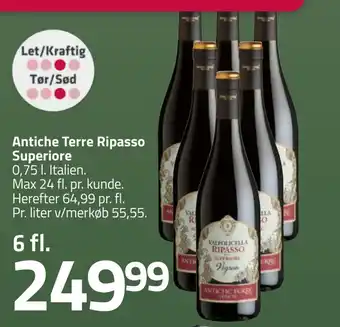 Antiche terre ripasso superiore