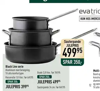 Imerco Black line serie tilbud