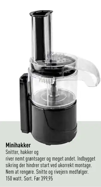 Imerco Minihakker tilbud