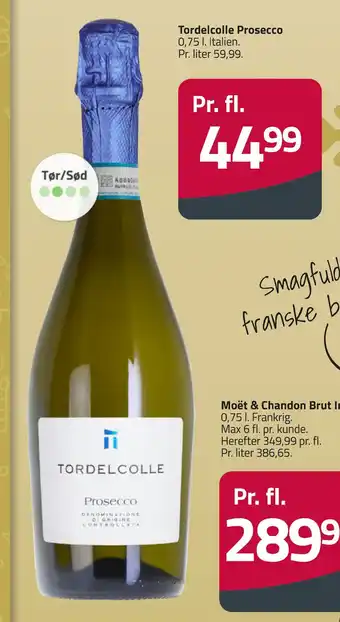Fleggaard Tordelcolle prosecco tilbud