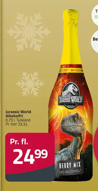Fleggaard Jurassic world alkoholfri tilbud