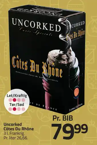 Fleggaard Uncorked côtes du rhône tilbud