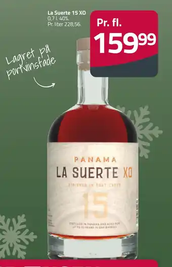 La suerte 15 xo