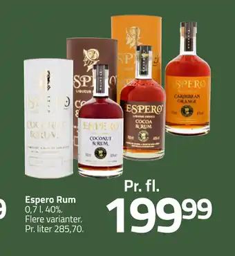 Fleggaard Espero rum tilbud
