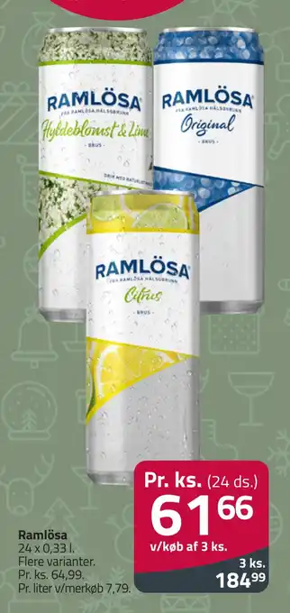 Fleggaard Ramlösa tilbud