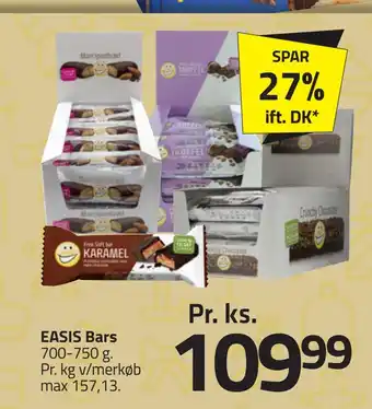 Fleggaard Easis bars tilbud