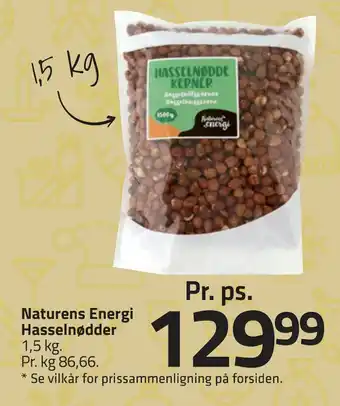 Fleggaard Naturens energi hasselnødder tilbud