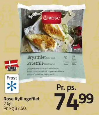 Fleggaard Rose kyllingefilet tilbud