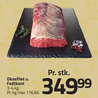 Fleggaard Oksefilet u. fedtkant tilbud
