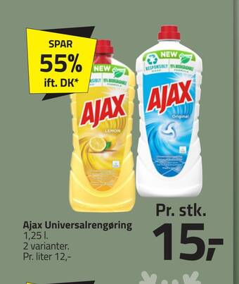 Fleggaard Ajax universalrengøring tilbud
