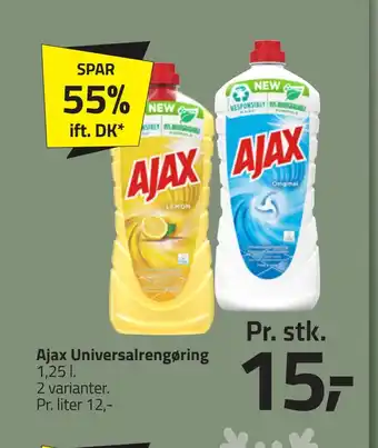 Fleggaard Ajax universalrengøring tilbud