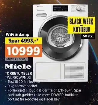 Power Tørretumbler tilbud