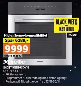 Power Indbygningsovn tilbud