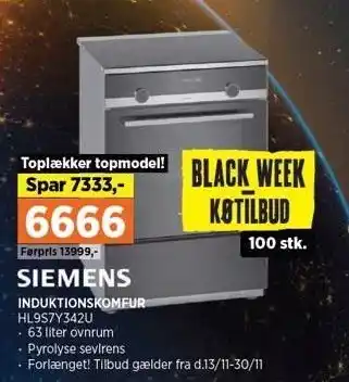 Power Induktionskomfur tilbud