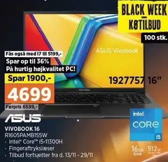 Power Vivobook 16 tilbud