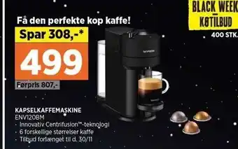 Power Kapselkaffemaskine tilbud